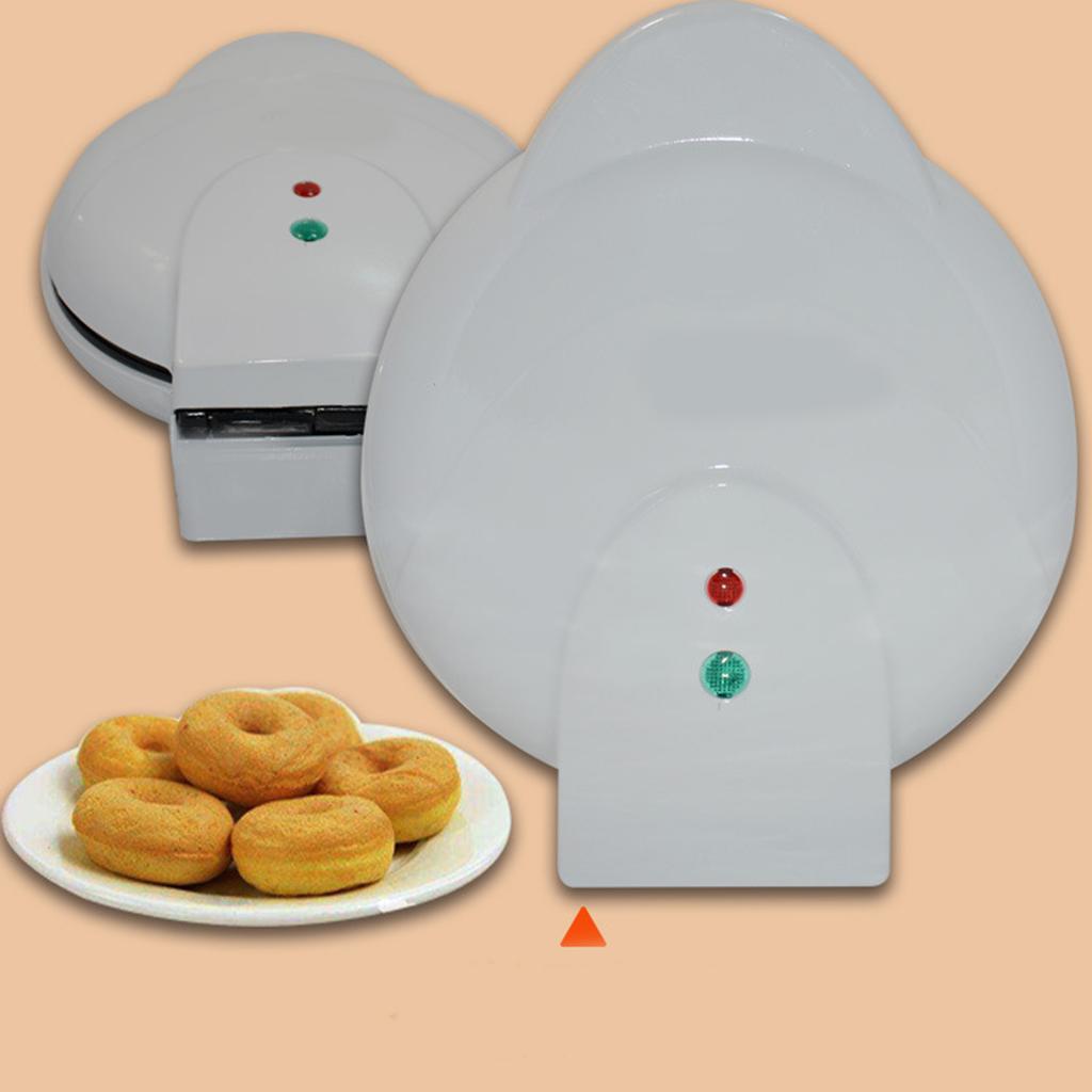 Donut Maker Maschine Leichte Entnahme Wärmeableitung Rutschfest Tragbarer Elektrischer Krapfenmaker