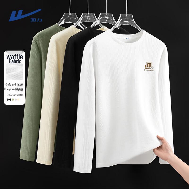 Warrior Men s Waffle Knit Long Sleeve T-Shirt XL