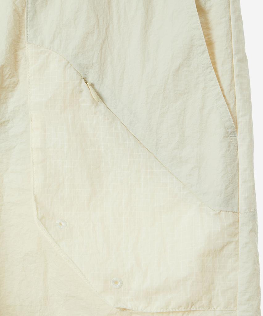 NODE LABS Dev:6 Ripstop Nylon Shorts_Light Yellow