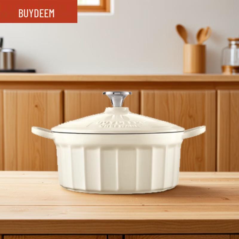 Buydeem Enamel Micro-Pressure Casserole