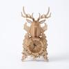 3D Wooden Puzzle Table Clock Kit