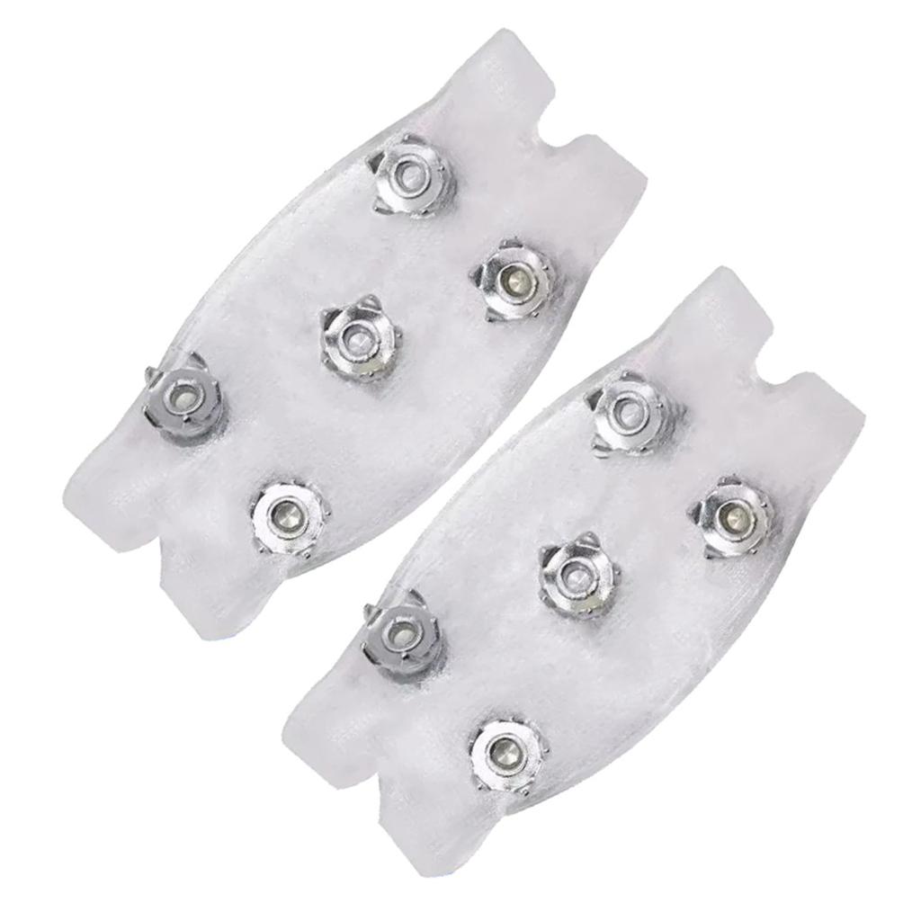 Eis Schnee Zähne Grip Schuhüberzieher Überschuhe Schneeschuhe Steigeisen Stollen