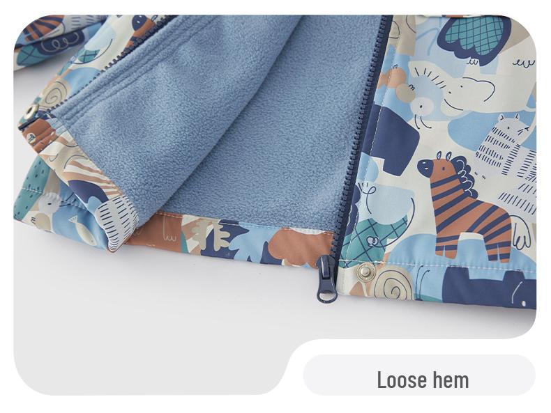 Vêtements d'extérieur chauds et antibactériens pour tout-petits - Vêtements tendance Automne/Hiver pour Garçons et Filles