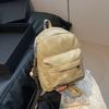 Backpack Fashion Premium Texture Design Handheld Student School Bag Retro Travel Backpack