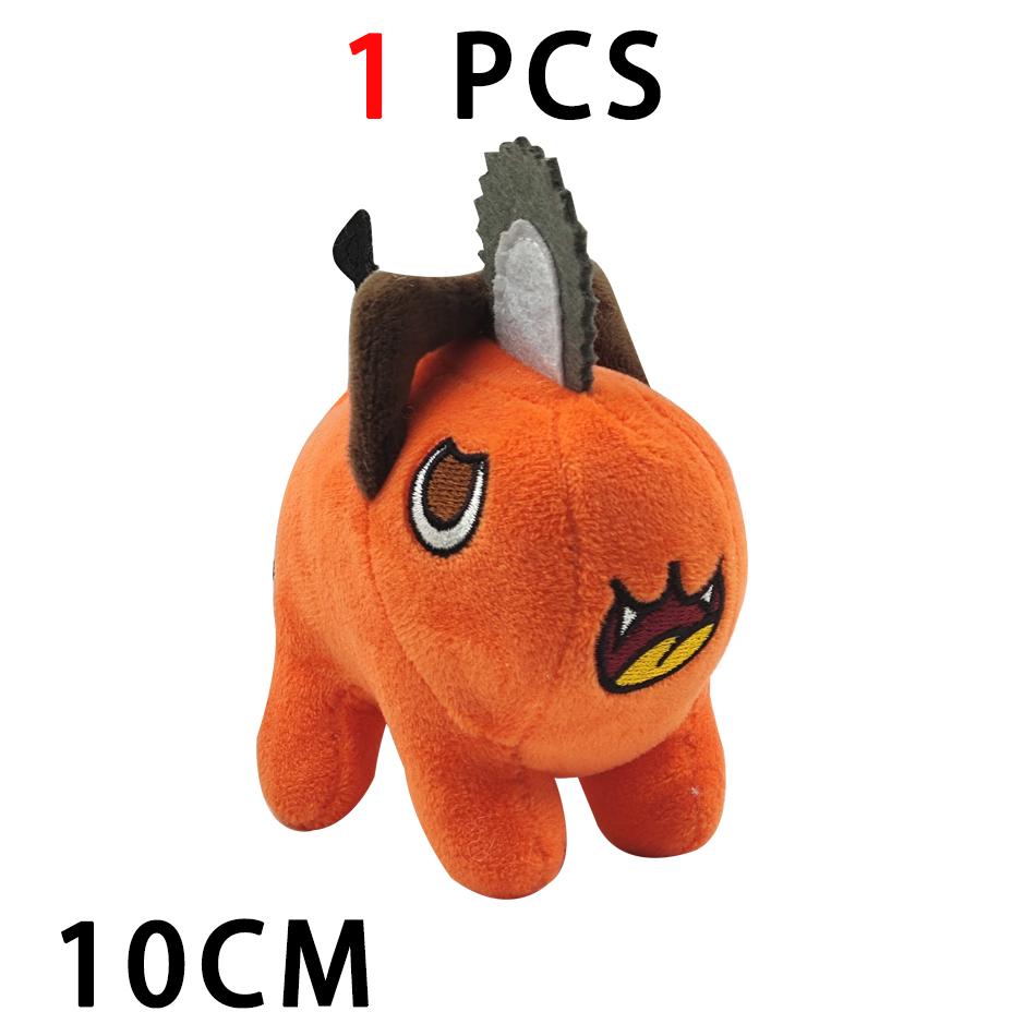 10-40cm Anime Chainsaw Man Dolls Plush Toy Cartoon Pochita Orange Dog Pillow Stuffed Soft Toy for Kids Birthday Gift