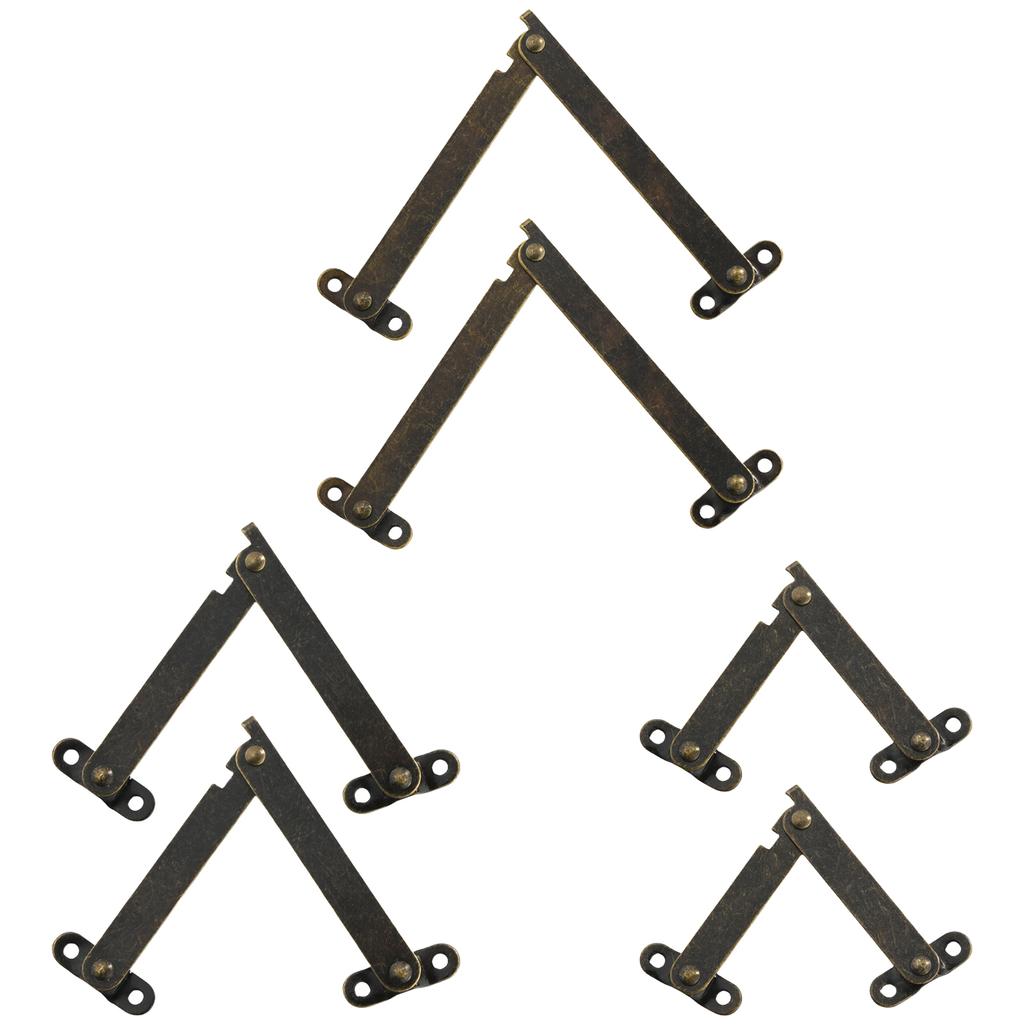 2 buc balamale metalice pentru capac, balamale de ridicare, balamale pliabile pentru cutie de lemn, dulap de bijuterii, ușor de utilizat