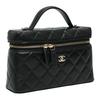 Chanel 25c Boucle Dorée Motif Diamant Chaîne en Cuir Logo de Marque Fermeture à Glissière Sac Bandoulière Messager Simple Sac à Main en Peau d'Agneau Noir pour Femme