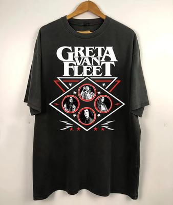 Greta Van Fleet Gift For Fan Tour T Shirt Full Size S-5XL PP756