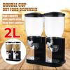2L/4L Plastic Food Storage Containers Cereal Dispenser Bottle Multigrains Storage Cans for Nuts Candy Granola Kitchen