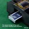 Electric Poker Card Shuffler Texas Hold'em Card Shuffler Easy-to-use game dealing device (batteries not included)