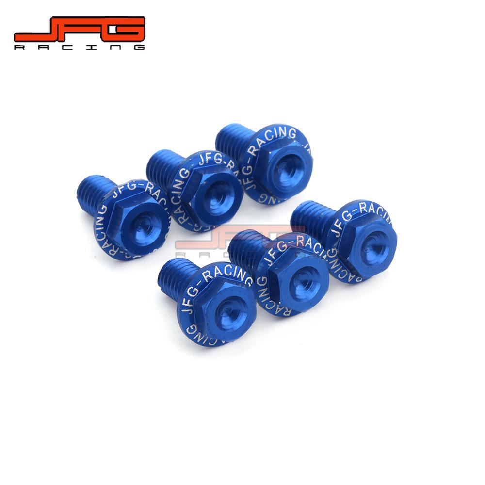 YZ125/YZ250/YZ250F/YZ450F Off-Road Motorcycle Fender Screws for Modifications