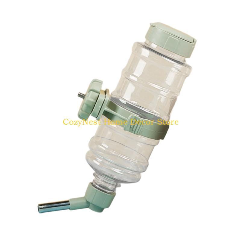 92MF Cage Mount Pet Water Dispenser Automatic Drinker Large Capacity Easy To Install