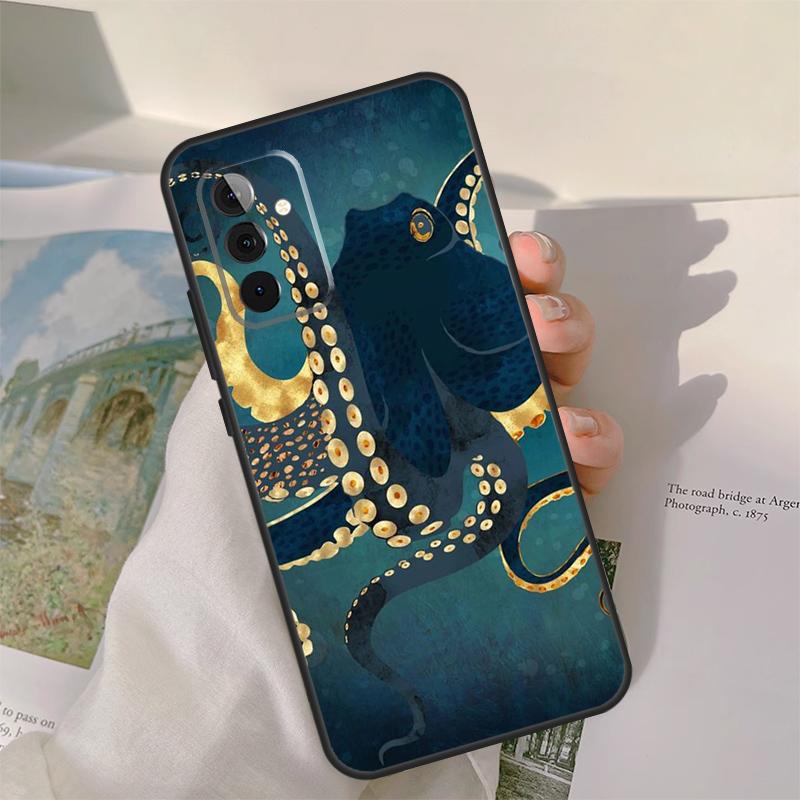 Octopus Walking Case For Samsung Galaxy A13 A33 A53 A34 A54 A14 A15 A16 A26 A36 A56 A12 A32 A52 A06 A35 A55
