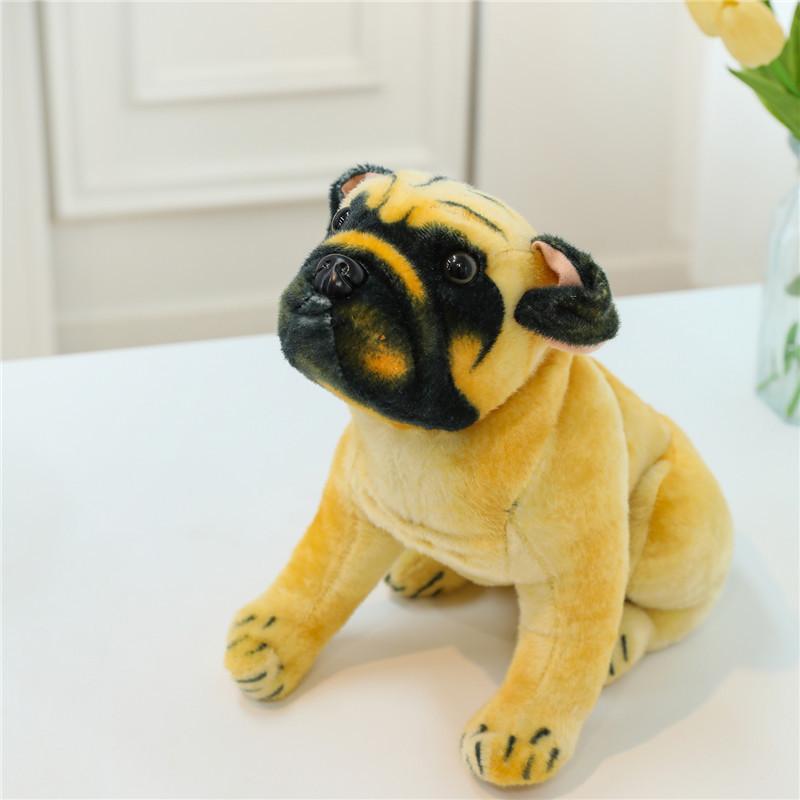 Realistic Dog Plush Toy Adorable Sheepdog Shar Pei Dalmatian Long Ear Dog Gift