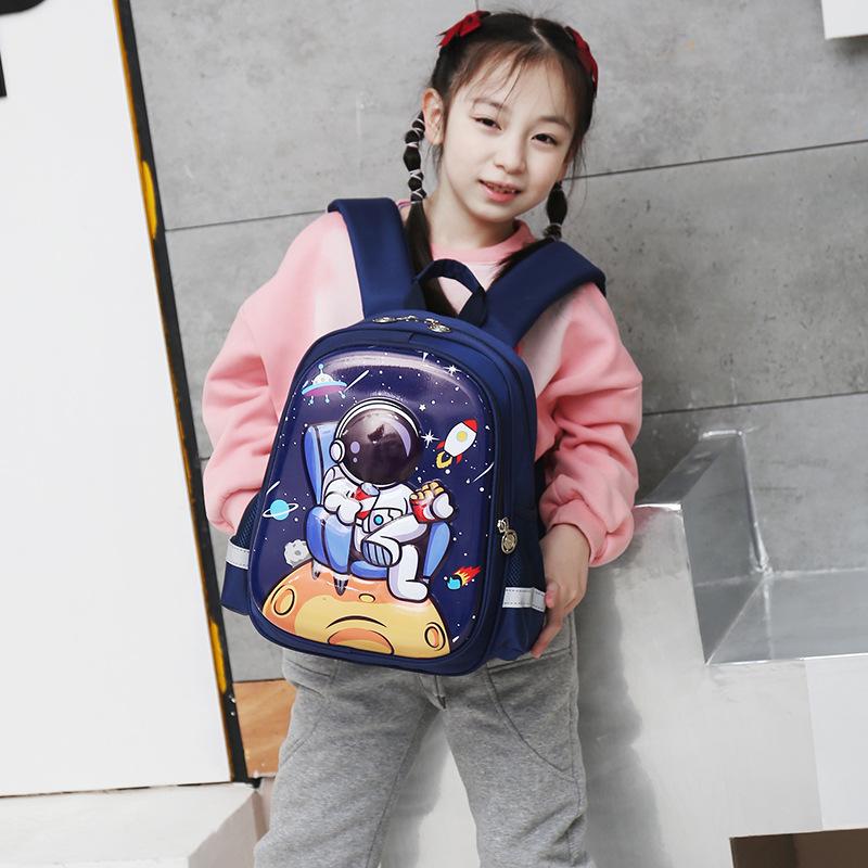 New primary school schoolbag large capacity backpack astronaut cartoon children's backpack