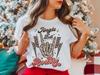 Jingle Bell Rockin Shirt Retro Christmas Shirt Spooky Christmas Skeleton Shirt Groovy Shirt 1970s Christmas Pjs Creepy Christmas Leopard Tee