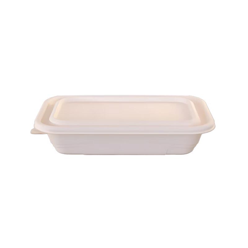 Degradable Corn Starch Rectangular Meal Box
