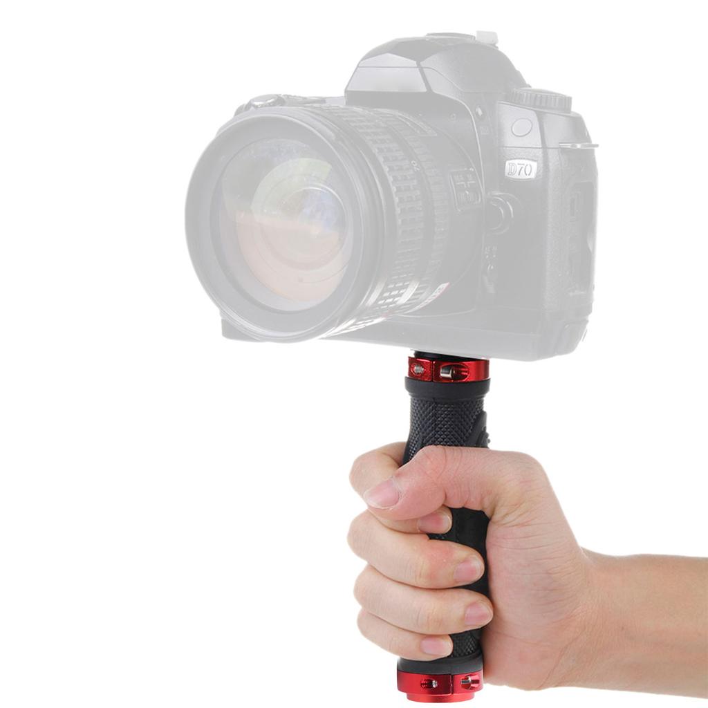 Handle with 1 4 Inch Screw  Bearing Stabilizer Hold for Camcorder Digital Video Camera Sports Camera