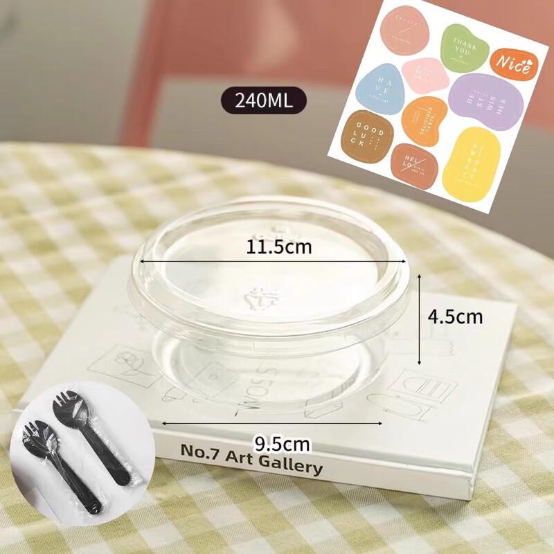 AVADEN Disposable Packaging Bowl Set