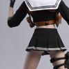 Sexy Female Doll Outfit Student Agent School Uniform Not Include Black 1/6 (Does Bodywork, Head, Etc.)