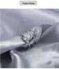 S999 Sterling Silver Unisex Couple Rings - Personalized, Cool, High-End Irregular Design, Openable Finger Rings