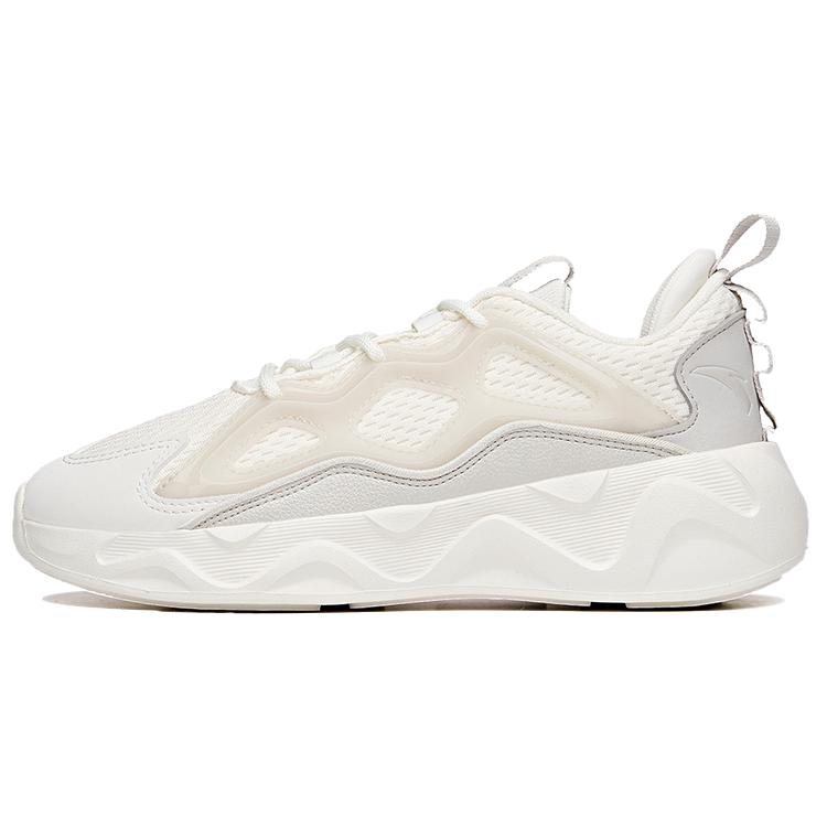 

Новая коллекция Anta Life Амортизация Противоскользящие и износостойкие Низкие массивные кроссовки Женские Белый Серый 122118840-1 36