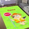 Gumball Darwin Adventure Customize Your Name Floor Rug Office Rug Suitable for Bedrooms Outdoor Hallway Playrooms Antislip Carpet Anime Office Decor