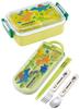 Skater Lunch with a Soft Single Made in Dinosaur Picture New Dinosaur Design for Boys Children's Box, 450ml, Dome-Shaped Lid, Tier, Japan, Book,