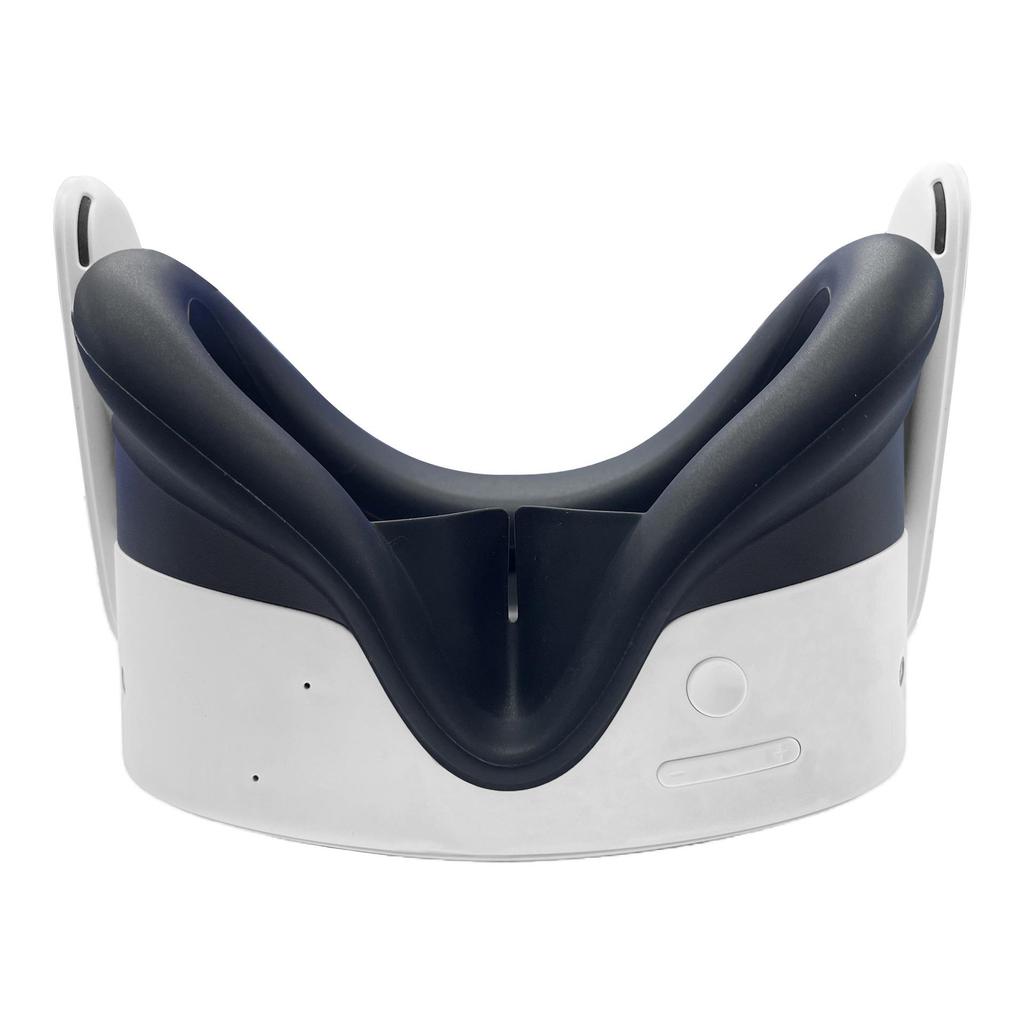 Maschera Facciale in Silicone Blocca-Luce per Occhiali VR Meta Quest 3 - Accessorio Resistente al Sudore e Delicato sulla Pelle