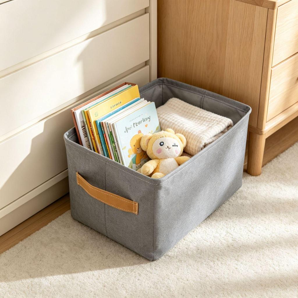Yuzhe Foldable Storage Basket for Clothes and Pants - Thickened Wardrobe Organizer Box