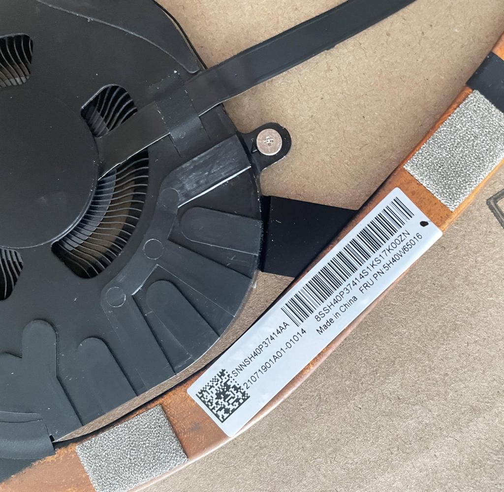 MOQIAN CPU Cooling Fan and Radiator Replacement for Lenovo ThinkPad X1 Nano Gen 1 (Type 20UN 20UQ) 5H40W65016, 5H40W65015, EG70030S1-C140-S9A [Paralle