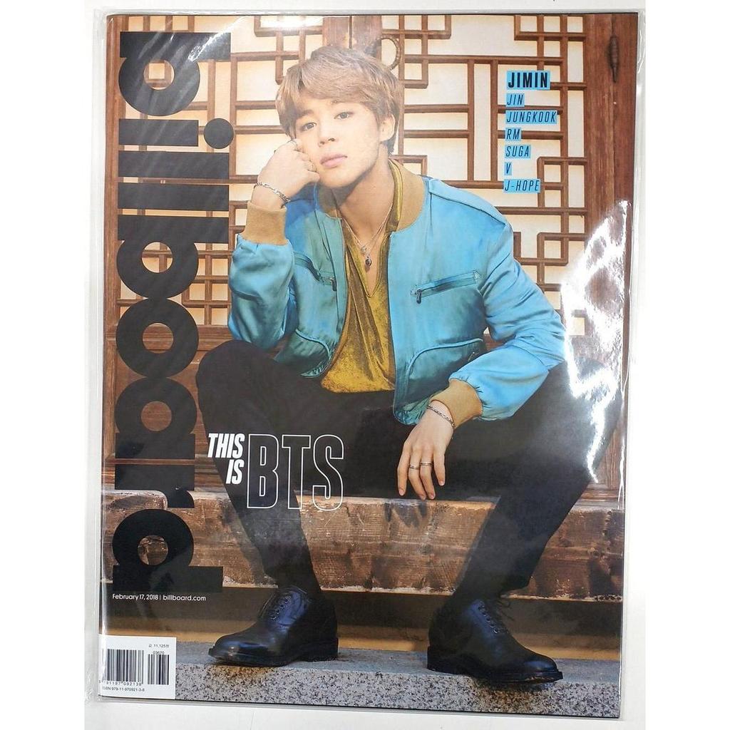 Used BTS BILLBOARD BTS LIMITED-EDITION.Korean Magazine Supplement Included)