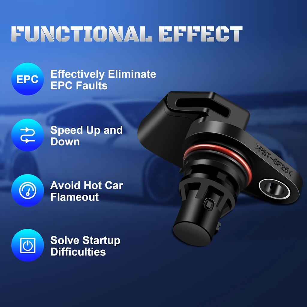 Engine Cam Camshaft Position Sensor 39350-2E200 393502E200 Compatible with 2017 2018    Hyundai Elantra/Elantra GT/Kona & Kia Forte Soul Forte5