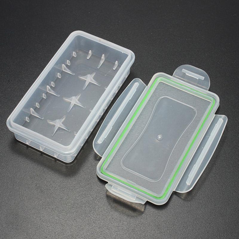 Portable Carrying Box Battery Case Storage Transparent Plastic Safety Box Battery Storage Box 1