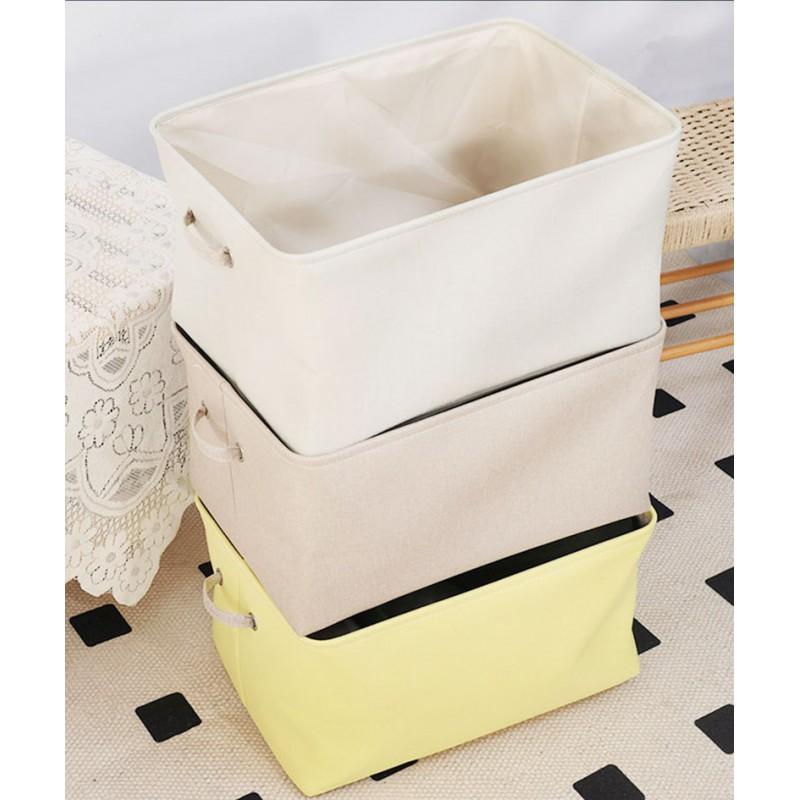 Large Fabric Storage Basket Toys Clothes Bedding Office Supplies Modern Minimalist Organizer Bin