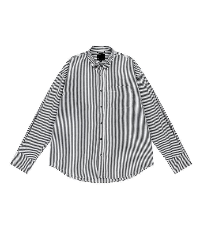 ENDOOR Piano Over Shirt (Black Stripe)