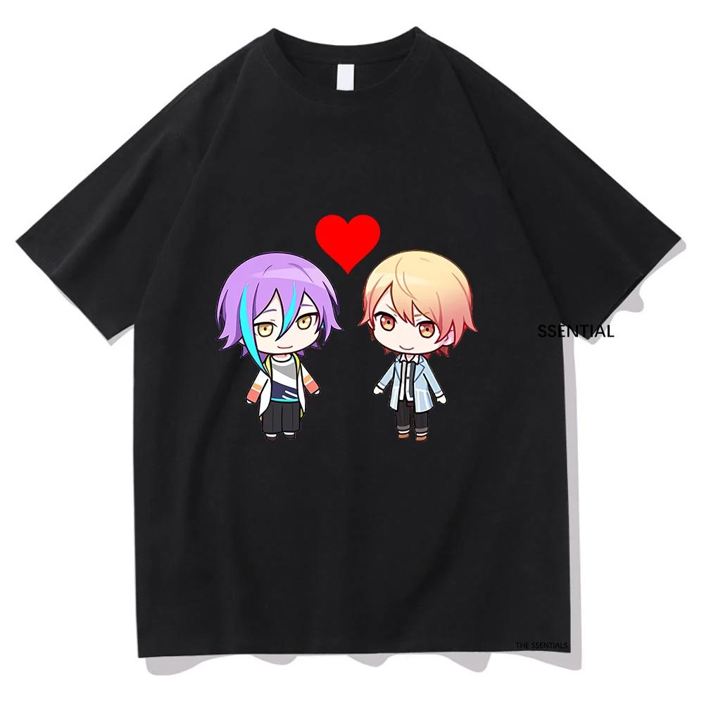 

Cartoon Ruikasa T Shirts Kawaii Anime Men/Women T-Shirt Funny Manga Clothes Unisex High Quality Cotton Tees Vintage Graphic Tops S разноцветный