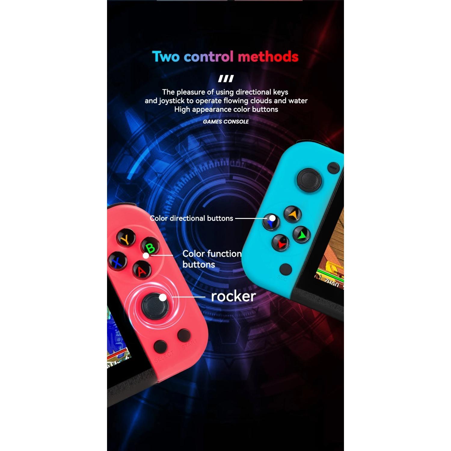 X52 портативная игровая консоль 8G 27000+ игр 5.1-дюймовый HD экран портативный — фото 12