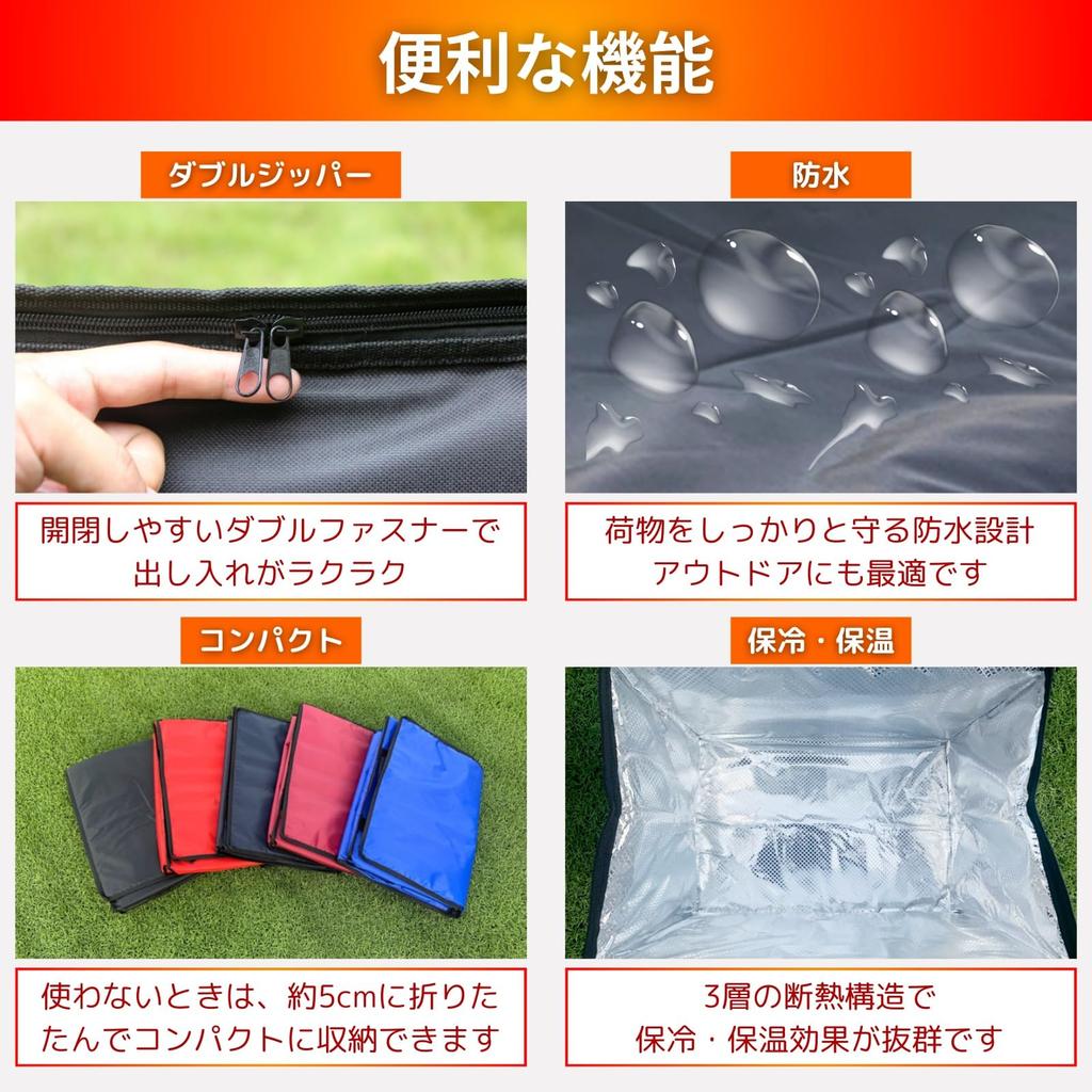 SESHIS Kühlbox Aufbewahrungstasche Rucksack Kühltasche Liefertasche Gewerbliche Lunchtasche Kühltasche 16L Schwarz