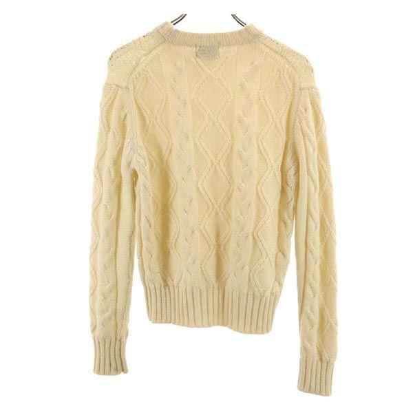 WOOLRICH 70s White Tag Vintage Long sleeve knit Generation sweater Women Used