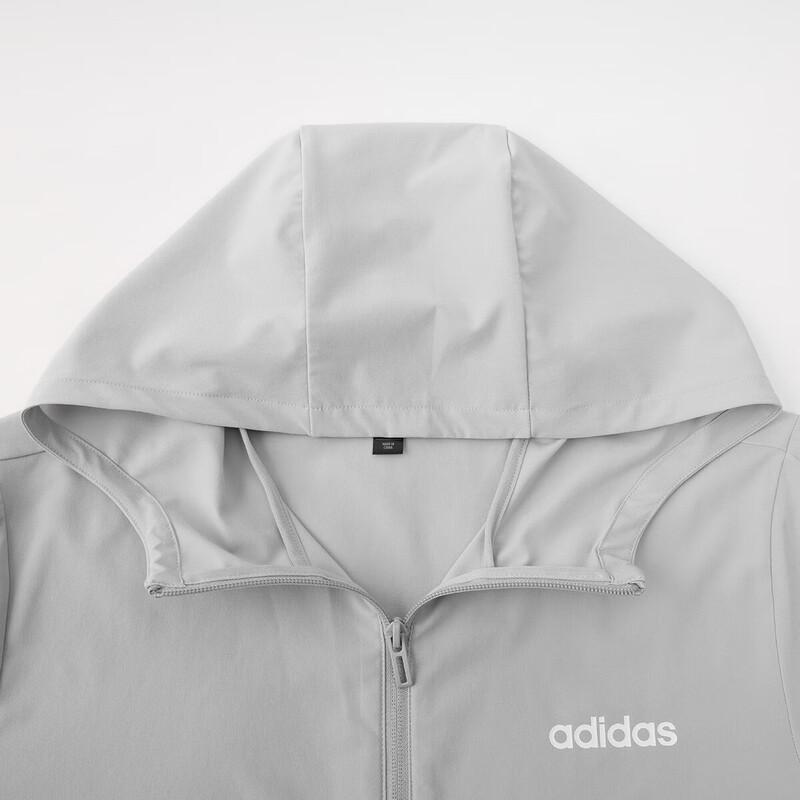 Adidas Men's Summer Hooded Windbreaker Jacket