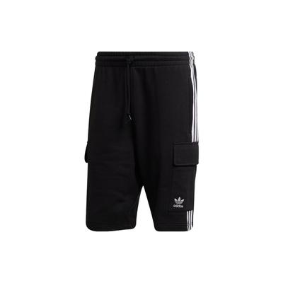 Originals Trefoil Solid Stripe Cargo Shorts Men Bottoms Black HB9542
