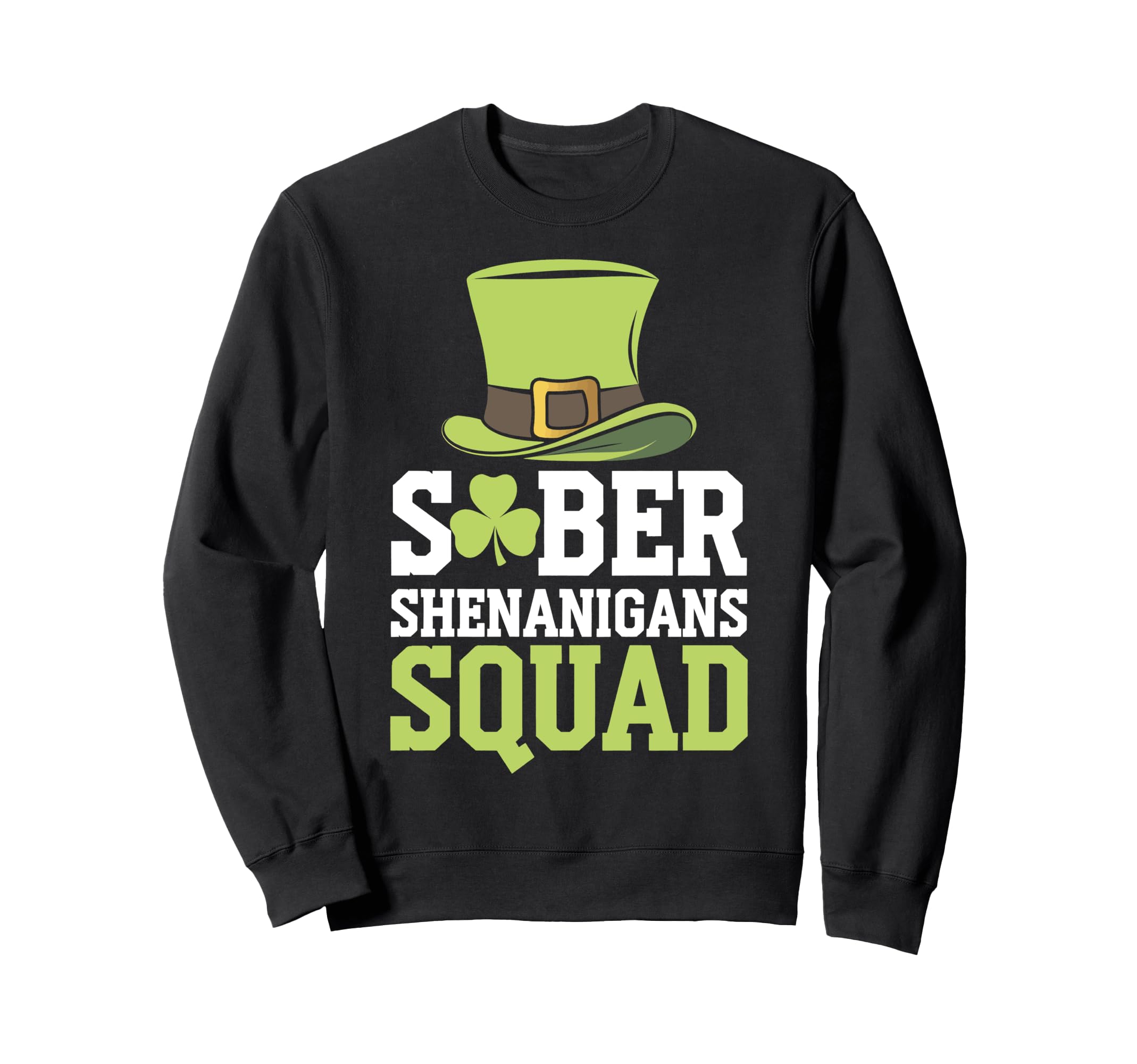 

Sober Day Squad Clean Dry Recovery Trainer St. Patrick s чёрный