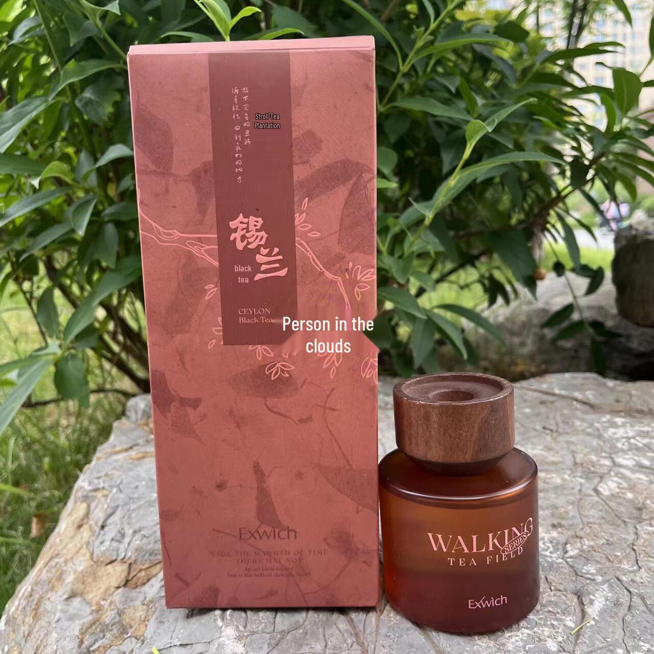 Ivis Walk Darjeeling White & Qishan Black Tea Blend with Flameless Aroma Diffuser