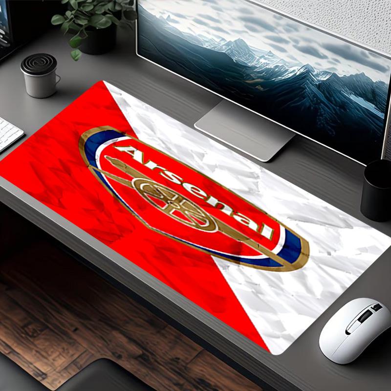 football team F.C Print Mouse Pad, for Keyboard Pad Laptop PC Mat for Office Home Use, Desk Decor, Perfect Birthday Gift for Gamers