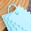 4 Piece Baking Tool Set Including Assorted Comb Scrapers Plastic for Quick Cake Decoration possesses Secure ending