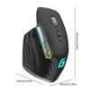Gaming Mouse Rechargeable Bluetooth-Compatible 5.0+2.4G Optical Gamer Mice 12 Colors RGB 1000-4000DPI for Computer Gaming Office