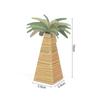 10/20/30pcs Coconut Palm Tree Candy Box Paper Chocolate Sweet Treat Boxes Hawaiian Tropical Wedding Birthday Party Gift Packing