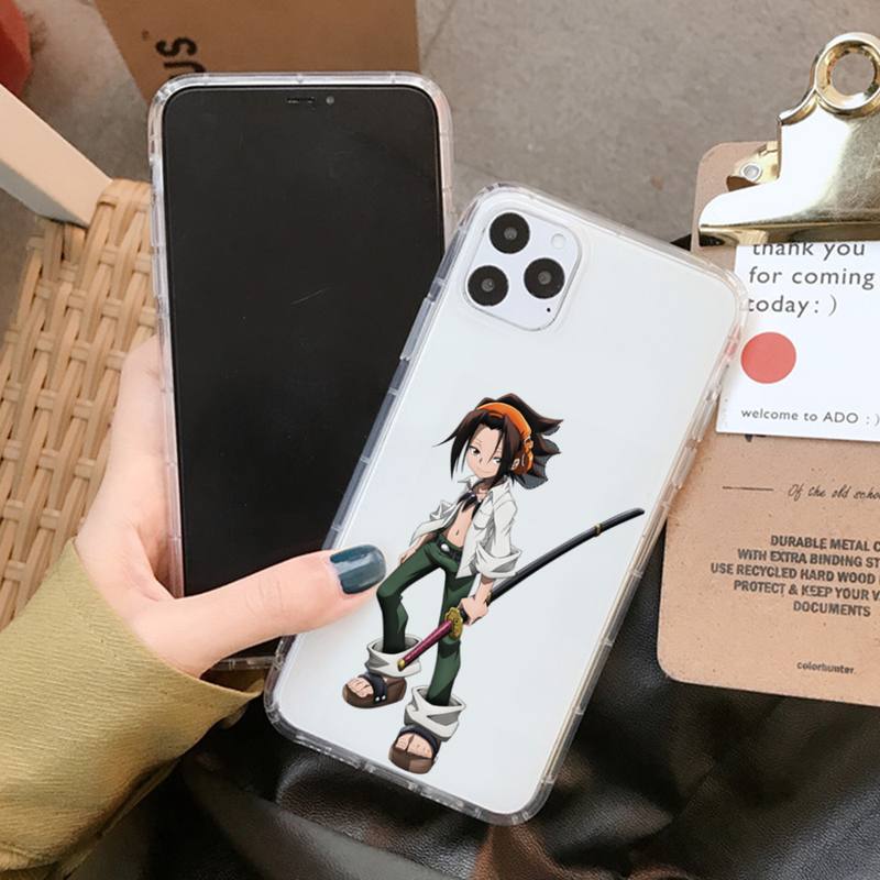 Shaman King Phone Case for iPhone 11 12 13 mini pro XS MAX 8 7 6 6S Plus X 5S SE 2020 XR clear case