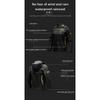 SULAITE Motorcycle Rain Suit Men Women Rain Gear Waterproof Protective Rain Coat with Pants 2 Pieces Breathable Outdoor